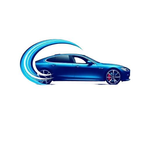 Jet Stream Shine logo: chrome-blue water jet arc sweeping over a glossy car